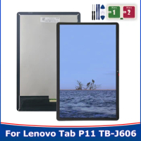 Tested LCD For Lenovo Tab P11 TB-J606 J606F TB-J606L/N LCD Display Touch Screen Digitizer Panel Assembly Replacement Parts