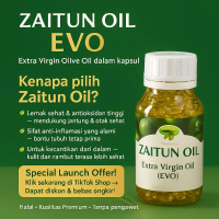 Zaitun Oil EVO – Extra Virgin Olive Oil dalam Kapsul HIU
