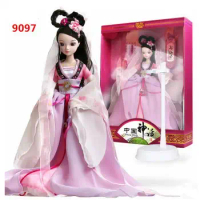 29cm Tall Kurhn Doll For Girls Toys Chinese Myth Ethnic Doll Seven Fairy Toys For Girls' Children Toys Birthday Present #9097