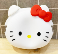 【震撼精品百貨】Hello Kitty_凱蒂貓-三麗鷗 Hello Kitty日本SANRIO三麗鷗KITTY日本矽膠造型零錢包-紅*78019