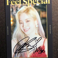 hand signed TWICE Kim DaHyun autographed photo FEEL SPECIAL 5*7 092019N2
