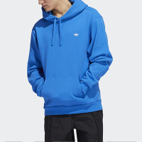 adidas 上衣 男款 女款 長袖上衣 帽T 運動 國際碼 H SHMOO HOODIE 藍 HK9866