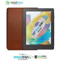 【Readmoo 讀墨】7.8 吋mooInk Plus 2C 電子書閱讀器+7.8 吋保護殼-棕