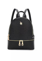 Swiss Polo Women's Backpack (Tas Ransel Wanita & Tas Punggung Wanita) - Hitam