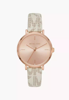 MICHAEL KORS Jam Tangan Wanita Michael Kors Jayne Three-Hand Vanilla Watch