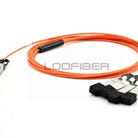 LODFIBER 1m (3ft) AOC-Q-S-40G-1M A-r-i-s-t-a Networks Compatible 40G QSFP+ to 4x10G SFP+ Breakout Active Optical Cable