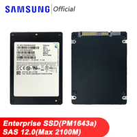 SAMSUNG PM1643a SAS 12.0 Enterprise SSD 960GB 1.92TB 3.84TB 7.68TB 15.36TB 30.72T Internal Solid State Disk Hard Disk HDD Server