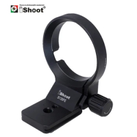 iShoot Lens Collar Foot with Camera QR Plate for Sony FE 135mm F1.8 GM Sony 70-350 16-55mm f2.8 G Tripod Mount Ring IS-S135FE