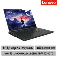 Lenovo Legion Pro 5  83DF00CHTW i9-14900HX/32GB/1TB/RTX 4070 16吋 電競筆電