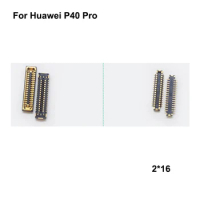 2pcs Dock Connector Micro USB Charging Port FPC connector For Huawei P40 Pro logic on motherboard mainboard For Huawei P 40 Pro