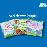 Buku Senter Seri Hewan Langka | Buku Aktivitas Anak