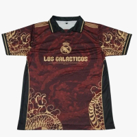 Real Madrid Dragon Limited Edition Jersey Casual Retro Bola Kekinian Vintage Fantasy Dryfit Vneck Un