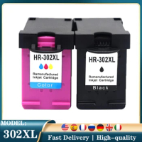 302 Ink Cartridge Remanufactured For HP 302 302XL DeskJet 1110 2130 for HP302XL Envy 4520 NS45 Officejet 3630 3639 printer