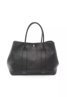 Hermès Pre-loved HERMES garden party PM Handbag tote bag Negonda leather black silver hardware □K stamp