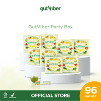 GutViber - Minuman Serbuk rasa Sayur & Buah (96 Sachet) Drink Bubuk