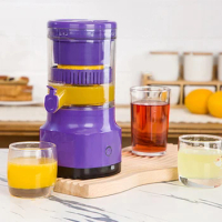 Electric Citrus Juicer Automatic Citrus Juicer Squeezer USB Rechargeable Juice Extractor for Orange Lemon Grapefruit