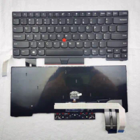 US Laptop Keyboard For Lenovo Thinkpad E480 E485 L480 L380 T490 E490 E495 L490 T495 yoga L390 T480S P43S 01YP360 US