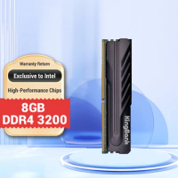 KingBank Intel Heatsink Ram DDR4 8GB 16GB 2666MHz 3200MHz 3600MHz XMP Desktop Memory Support Motherboard DDR4 with Heatsink