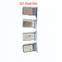 50Pcs/Lot Sim Card Tray Holder Slot Adapter Socket For Samsung Galaxy S21 / S21 Plus / S21 Ultra