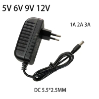 AC 110-240V DC 5V 6V 9V 12V 24V 1A 2A 3A Universal Power Adapter Supply Charger adaptor Eu Us for LED light strips
