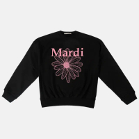 【MARDI MERCREDI】印花 大學T 多色 經典小雛菊 藍花 純棉 長袖(百搭爆款/韓國潮流)