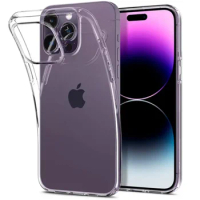 Ultra Thin Clear Case For iPhone 14 13 12 11 Pro Max Soft TPU Silicone For iPhone 7 8 Plus X XR XS SE 2022 Back Cover Phone Case
