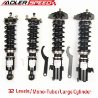 ADLERSPEED 32 Way Damping Mono Tube Coilover Suspension Kit For Subaru OUTBACK 2000-04