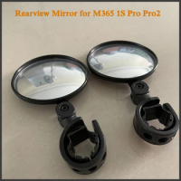E-Bike Rearview Mirror Rear View Mirrors for Xiaomi M365 1S Pro Pro2 Electric Scooter Accessories Qicycle 360° Rotatable Parts