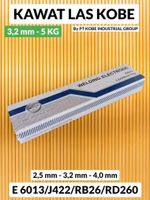 KAWAT LAS STICK E6013/J422/RB-26/RD-2603 3,2 mm (5 kg)/WELDING ELECTRODE/ PT. KOBE INDUSTRIAL GROUP