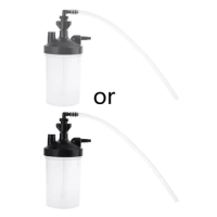 2024 New Oxygen Bubbler Bottle - Humidity Humidifier Water Bottle and Tubing Connector Elbow 12" for Oxygen Concentrator