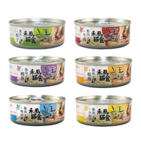 Jing靖 和風貓食特級米罐 80g x 24入組(購買第二件贈送寵物零食x1包)