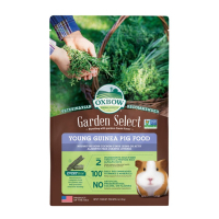 美國OXBOW-Garden Select YOUNG Guinea Pig FOOD田園精選非基改幼天飼料 4lb(1.81KG)(下標2件+贈送泰國寵物喝水神仙磚)
