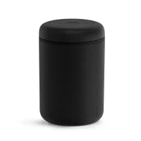 【FELLOW】ATMOS 真空密封罐 不銹鋼啞光黑1.2L(真空儲豆罐 保鮮 延長壽命 風味更佳 推薦保存精品咖啡豆)-啞光黑,一磅/455g/1.2L