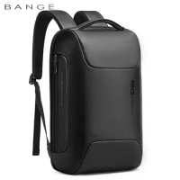 BANGE Business Backpack For Men Fit 15.6 inch Laptop Backpack Multifunctional Anti Thief Backpack Waterproof Bags USB Charging