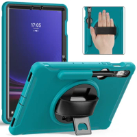 Stand Back Case For Samsung Galaxy Tab S9 FE S8 S7 SM-X710 X716B X510 X516B X700 X706 T870 T875 Cover For S6 10.5 2019 T860 T865