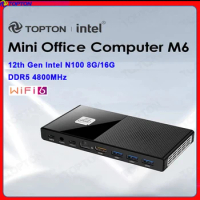 Pocket Mini PC 12th Gen Intel N100 PC Gaming 8G/16G DDR5 4800MHz NVMe 4K TV BOX Windows 11 Mini Gaming Computer Office WiFi6