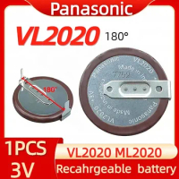 VL2020 Rechargeable Button Lithium Battery For BMW E46 E60 E90 accu FOB F1 Fobs Key ML2020 Battery 3V vl2020 panasonic bmw