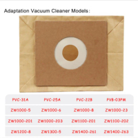 5/10 Vacuum Cleaner Bags For Haier,Electroulux,, ZW1000 5, ZW1000 6