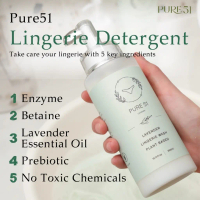 [Kedai Rasmi] Pure 51 (Esspur51) Detergen Cucian untuk Pakaian Dalam [Stok Sedia]