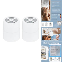 2Pc Shower Filter Cartridge For Jolie, Compatible Shower Head Filter Replacement