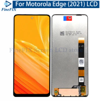 Original For Motorola Moto Edge (2021) LCD Display with touch panel Digitizer Assembly Replacement For MOTO Edge 2021 display
