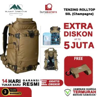 Summit Creative XLarge 50L Rolltop Camera Backpack Tenzing Tas Kamera Outdoor 50 L Tas Ransel Kamera