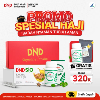 DND SIGNATURE PROMO HAJI -Moringa Plus 30 Kapsul dan Sacha Inchi Oil 75ml - Dr Noordin Darus - Origi