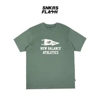 NEW BALANCE Tshirt Varsity Pennant Original Green Baju Kaos Pria - MT51924DKJ XL
