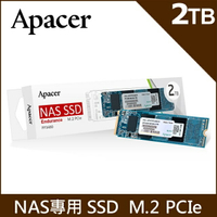 【含稅公司貨】Apacer 宇瞻 PP3480 M.2 PCIe 2TB NAS專用 SSD 固態硬碟