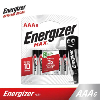 TERBARU - BATERAI ENERGIZER MAX AAA A3 ISI 6 PCS AAA6 LONG LAST