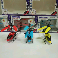 Mainan Helikopter Remot Control_Sensor tangan Warna Warni/Helikopter Remot control Terbang dengan se