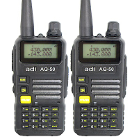 ADI AQ-50 雙頻雙顯 無線電對講機 2入組