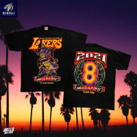 Kemeja KOBE BRYANT TRIBUTE Halo Hari Lama Tahun 1 Rilis Kualitas Tinggi Kaus Unisex Spot LOGO Besar 
