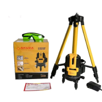 [Mã 55LIFESALE giảm 10% đơn 99K] [ CHÍNH HÃNG] MÁY LAZE CÂN BẰNG BẮN CỐT 5 TIA XANH AKUZA CAO CẤP + 